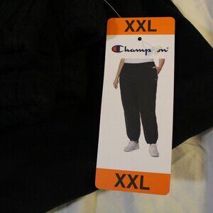 NWT Champion sweatpants joggers black Size XXL